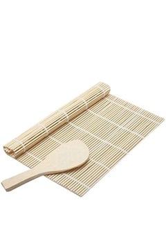 Cool Baby Simple wind sushi bamboo pad roller pad and wooden spoon production of rice tools, Japanese cuisine configuration  - Image 1