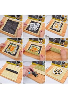 Cool Baby Simple wind sushi bamboo pad roller pad and wooden spoon production of rice tools, Japanese cuisine configuration  - Image 5