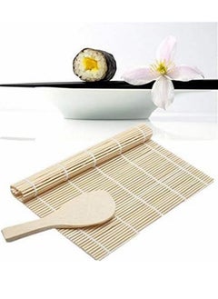 Cool Baby Simple wind sushi bamboo pad roller pad and wooden spoon production of rice tools, Japanese cuisine configuration  - Image 3