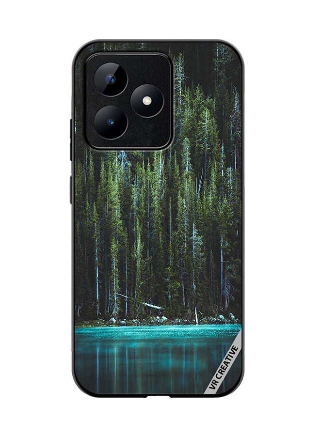 VR CREATIVE Protective Case Cover For Realme C53 Lake Design Multicolour - Image 1