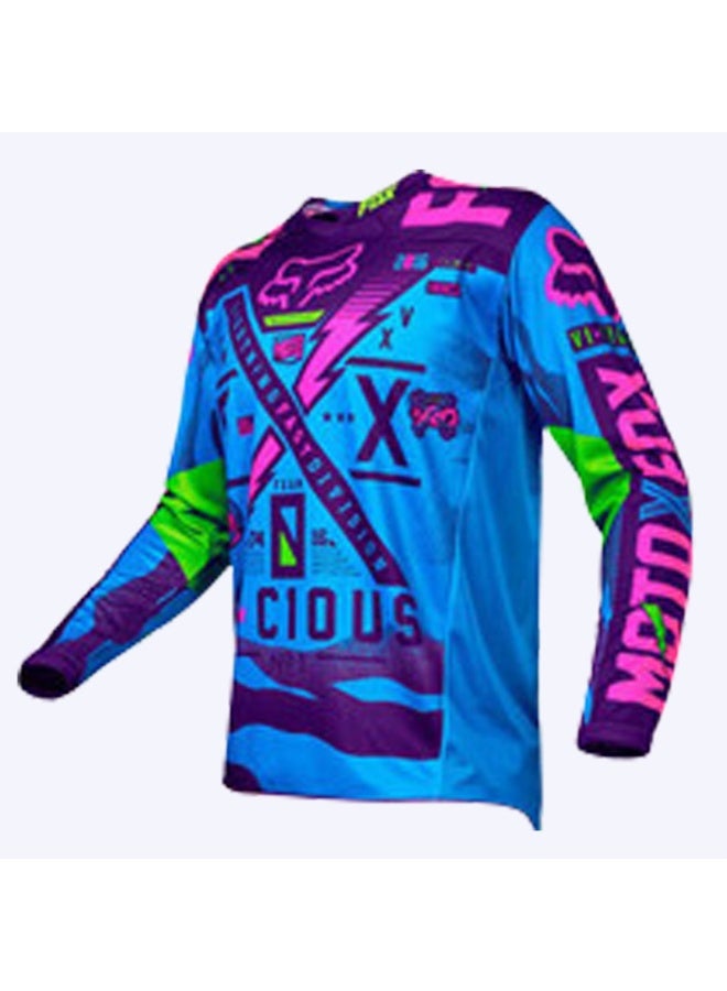 Fox Men's Outdoor Cycling Suit Off-road Road Mountain Bike Cycling Tops - Image 1