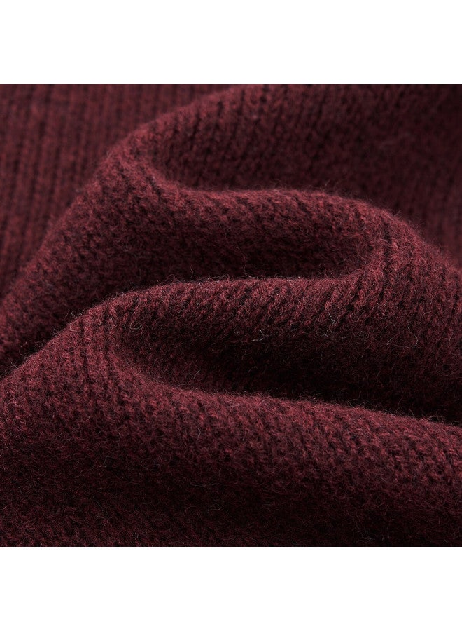 dme Demana 100% Merino Wool Spring Autumn Romantic Urban Crew Neck Handmade Beaded Loose Knit Sweater For Women - Image 3