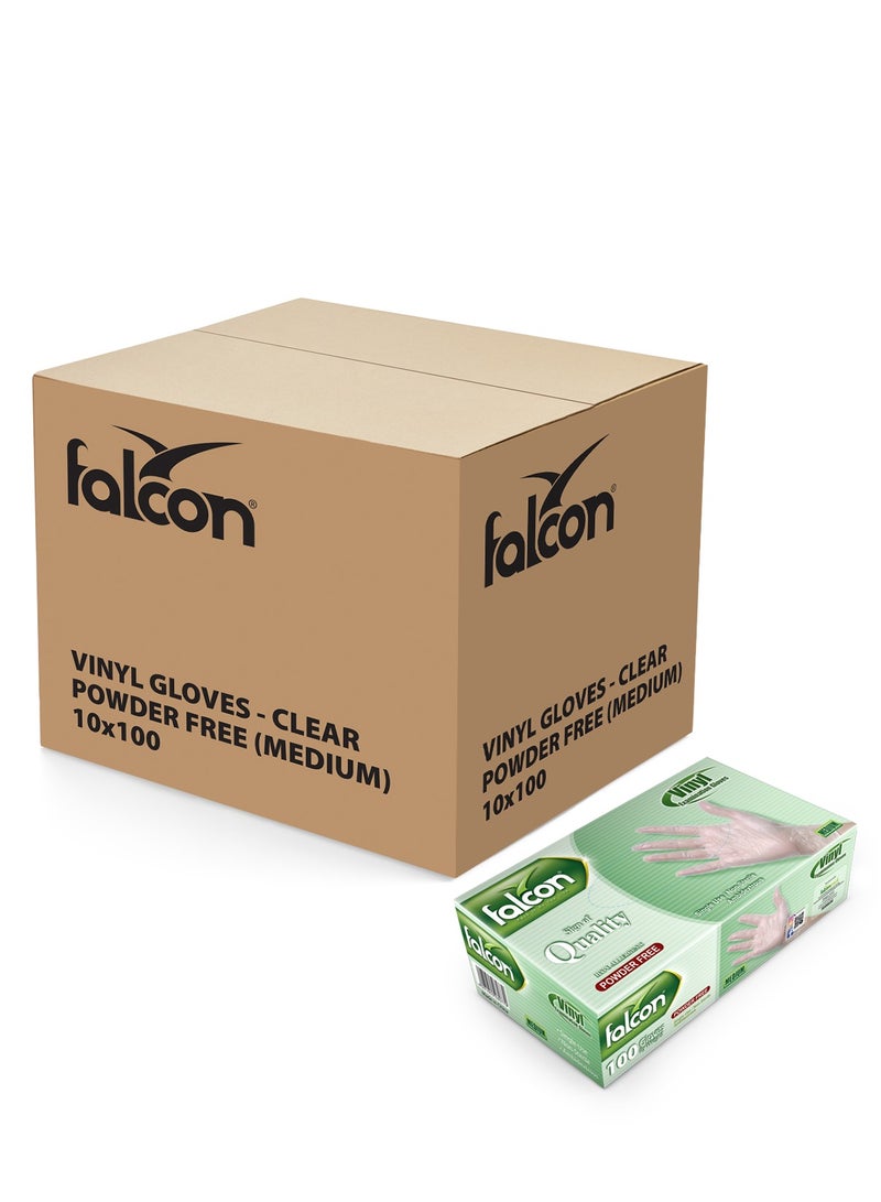 FALCON VINYL GLOVES (M)-1000 PC - Image 2