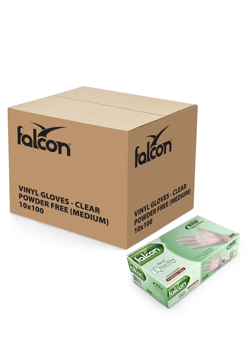 FALCON VINYL GLOVES (M)-1000 PC - Image 1