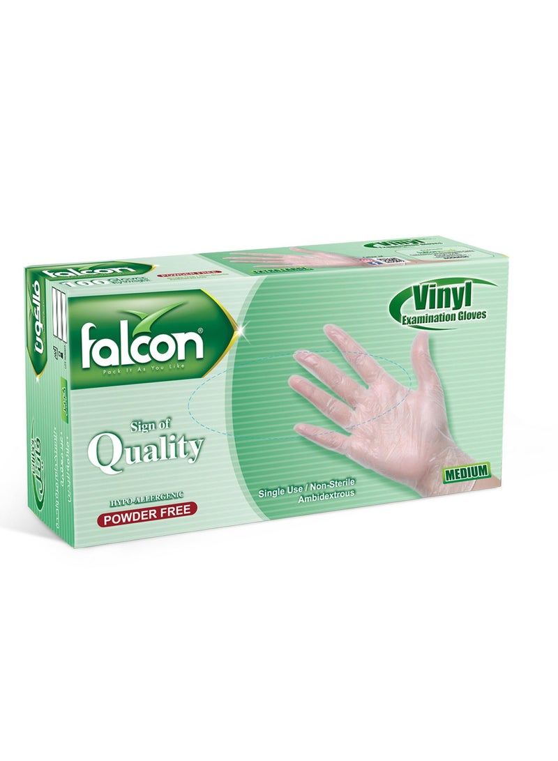 FALCON VINYL GLOVES (M)-1000 PC - Image 3