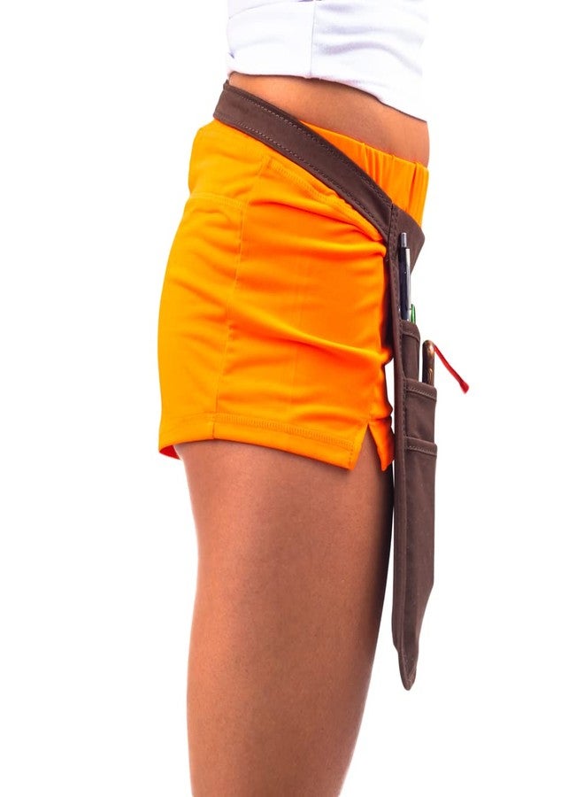 Costume Agent Hooters Girl Apron Halloween Costume Accessory Cosplay Brown - Image 4