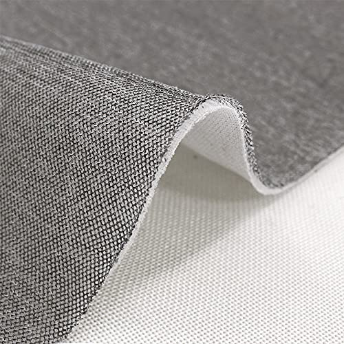 Flushbay Speaker Grill Cloth Black Speaker Fabric Cover Material Vintage Dustproof Home Speakers/Media Cabinet/Stage Speakers/KTV Boxes Repair Fabric 19.7"x61.02" (Black) - Image 1