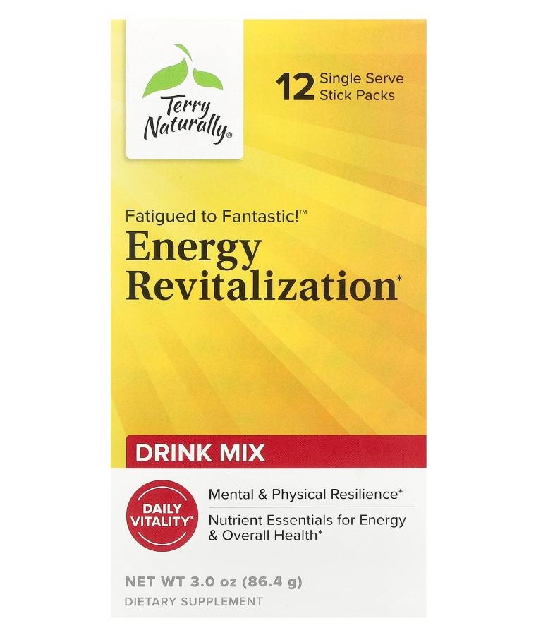 Terry Naturally Fatigued to Fantastic!™ Energy Revitalization Drink Mix 12 Stick Packs 0.25 oz (7.2 g) Each