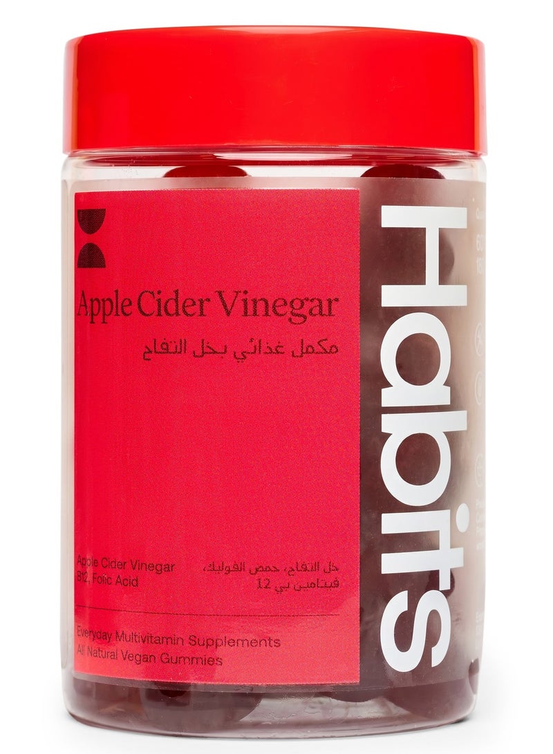 Habits Apple Cider Vinegar 60 Gummies for weight loss - Image 1