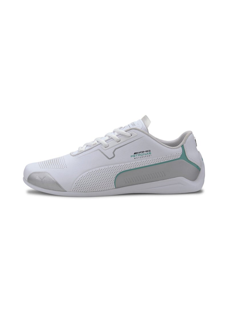 PUMA - Mercedes Drift Cat 8 Unisex White Trainers - Image 1