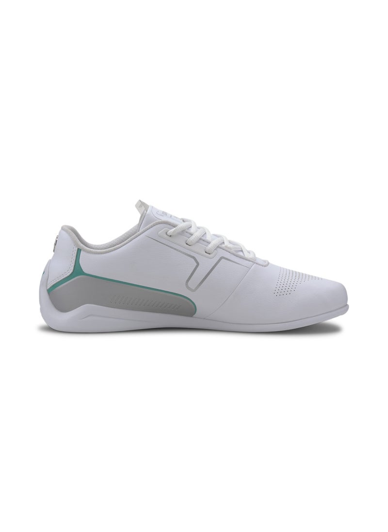 PUMA - Mercedes Drift Cat 8 Unisex White Trainers - Image 1