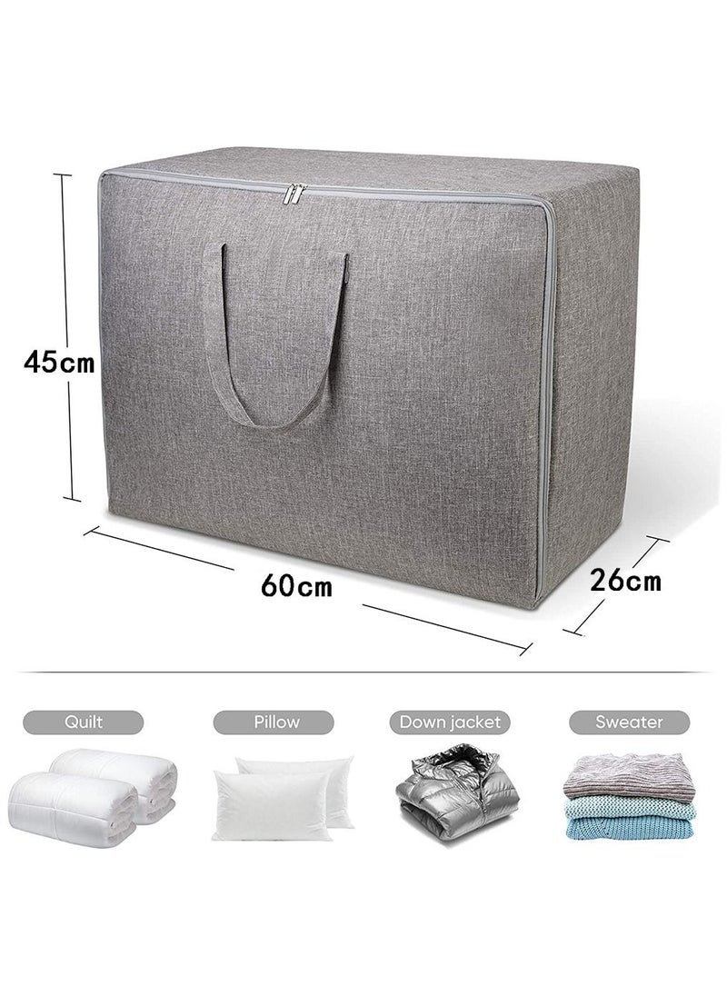 Extra Large Storage Bag, Quilt Storage Bag, House Moving bag Cotton Soft Storage Bag, Breathable, Good for Clothes, Bedding Set Organizer - pzsku/Z470D9B67088610637479Z/45/_/1692261895/033c605e-62fa-4b91-93f6-4912a2a713d4