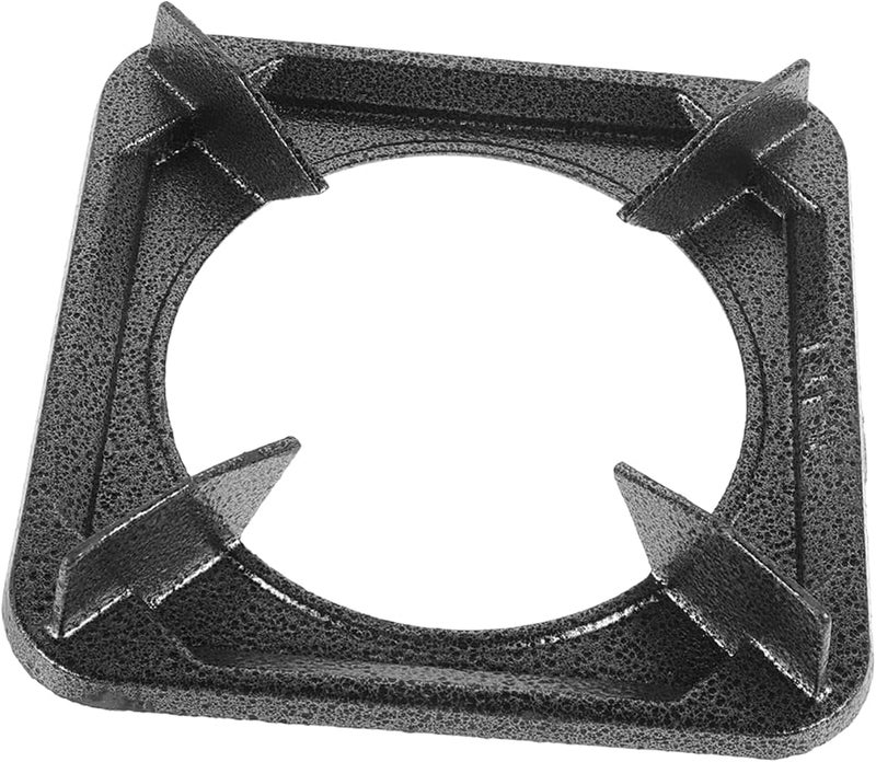 حامل دائري مصنوع من الحديد الزهر المتين للمواقد الغازية، ملحق متوازن للتحكم في الحرارة - Image 2