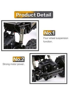 Shuangfeng Racing Drifting Off Road Bigfoot Climbing Remote Control Toy Car for Ages 6+Years 27 × 18 × 14cm  - Image 4