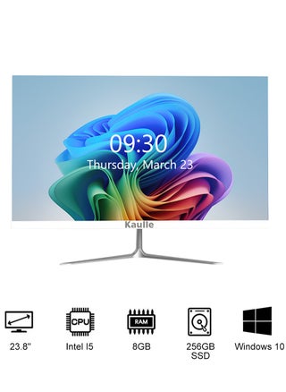 كمبيوتر مكتبي الكل في واحد 23.8 بوصة الكل في واحد، معالج Intel Core I5 ​​3320M، 8 جيجا بايت رام، 256 جيجا بايت SSD، بلوتوث 4.2 ونظام تشغيل Windows 10، كمبيوتر مكتبي الكل في واحد أبيض A238B - pzsku/Z470DD4B49B642E3AA8F0Z/45/_/1736389313/1e88e9c8-a008-42d2-9f5e-0d1197c5556b