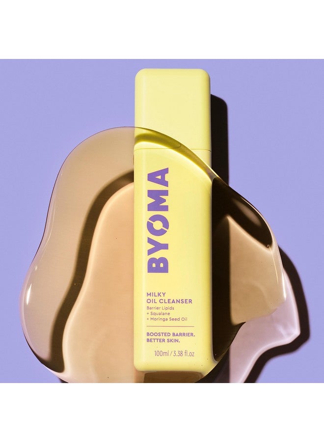 بيوما منظف زيت الحليب من بيوما - منظف مرطب للوجه لإصلاح حاجز البشرة - غسول وجه ثلاثي السيراميد للبشرة الحساسة وجميع أنواع البشرة - بشرة رطبة بعمق، بدون بقايا دهنية - 3.38 أونصة سائلة - Image 5