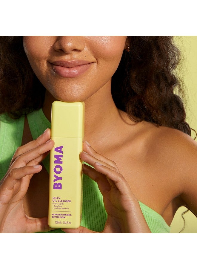 بيوما منظف زيت الحليب من بيوما - منظف مرطب للوجه لإصلاح حاجز البشرة - غسول وجه ثلاثي السيراميد للبشرة الحساسة وجميع أنواع البشرة - بشرة رطبة بعمق، بدون بقايا دهنية - 3.38 أونصة سائلة - Image 3