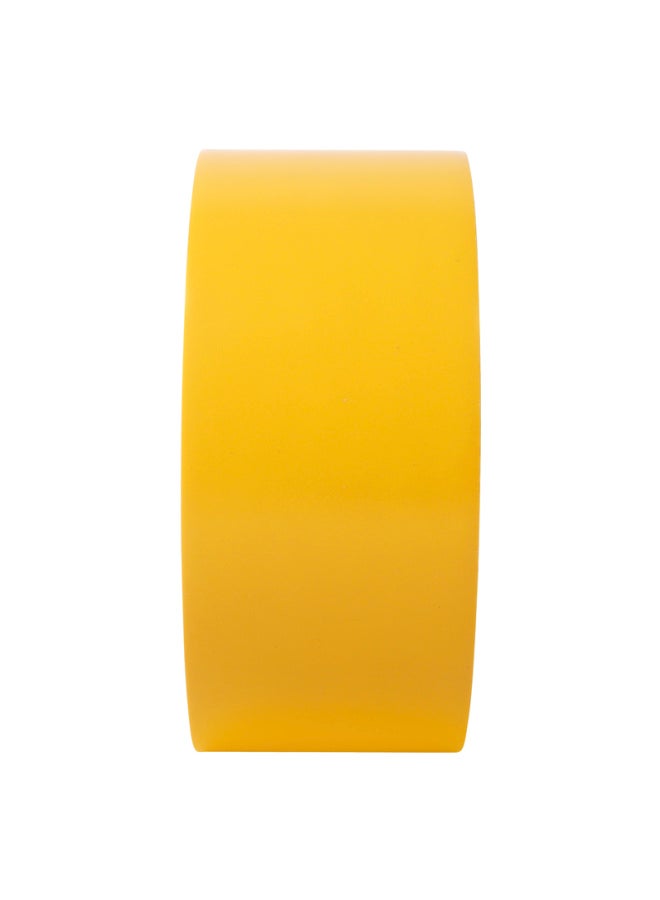 تانجو Tango Warning Tape, Yellow, 48mm*30m*3 Rolls أرضية، منطقة عمل، شريط ترميز تحديد الأرضية، ملصق أرضي مقاوم للماء، شريط تحذير للأرضية، أثر منخفض - Image 3