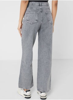 DeFacto Woman 90'S Wide Leg High Waist Jeans  - Image 2