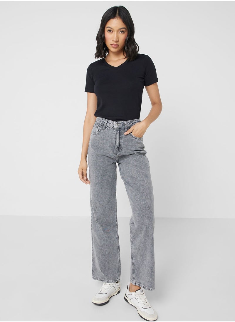 Woman 90'S Wide Leg High Waist Jeans - pzsku/Z470DFF790DB01AF70964Z/45/_/1719433019/25472909-f8c5-4cae-868e-becc9b8f0253