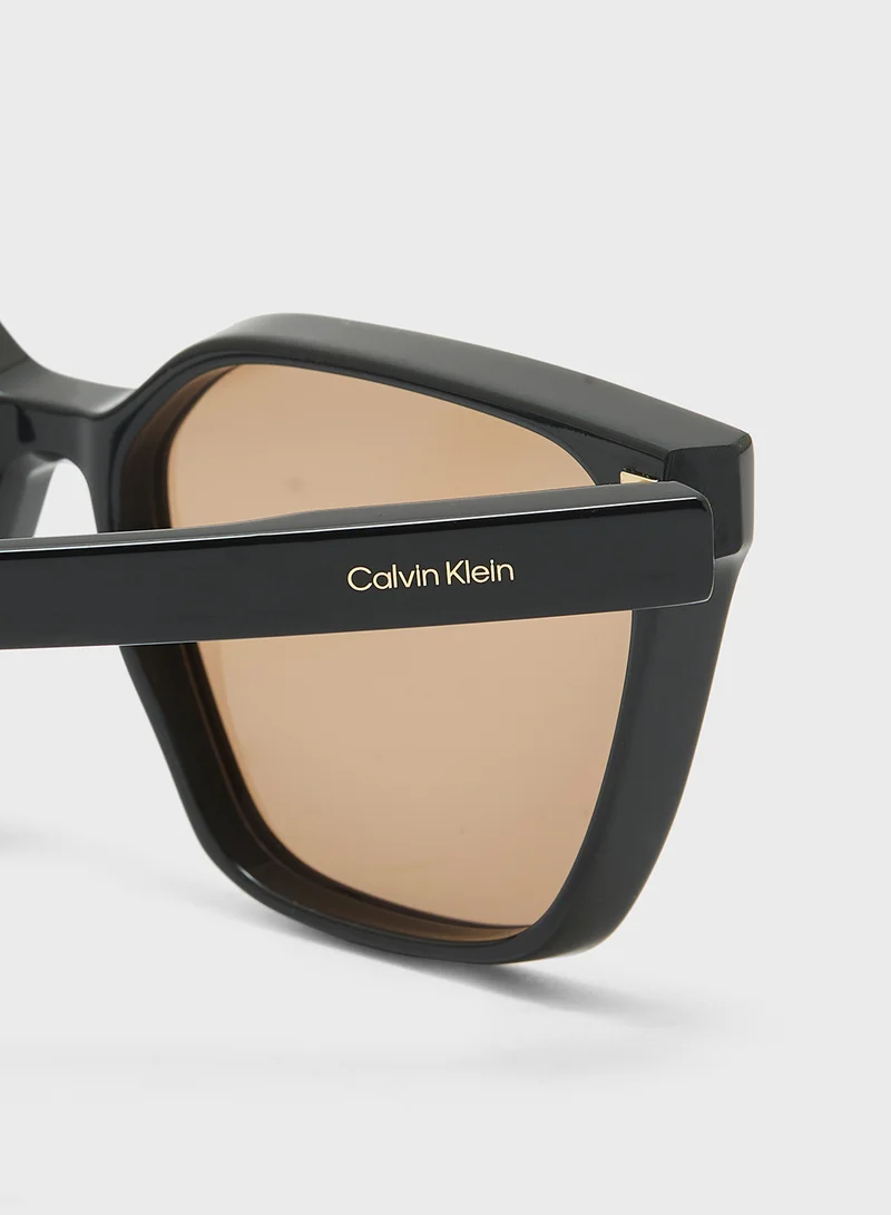 CALVIN KLEIN Modified Rectangle Sunglasses