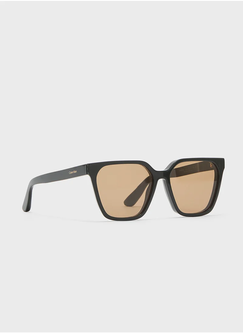 كالفن كلاين Modified Rectangle Sunglasses