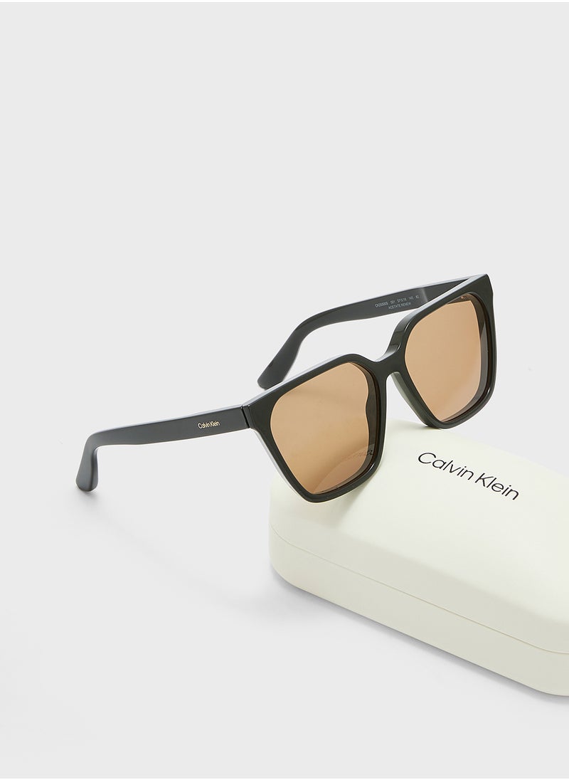 CALVIN KLEIN Modified Rectangle Sunglasses  - Image 5