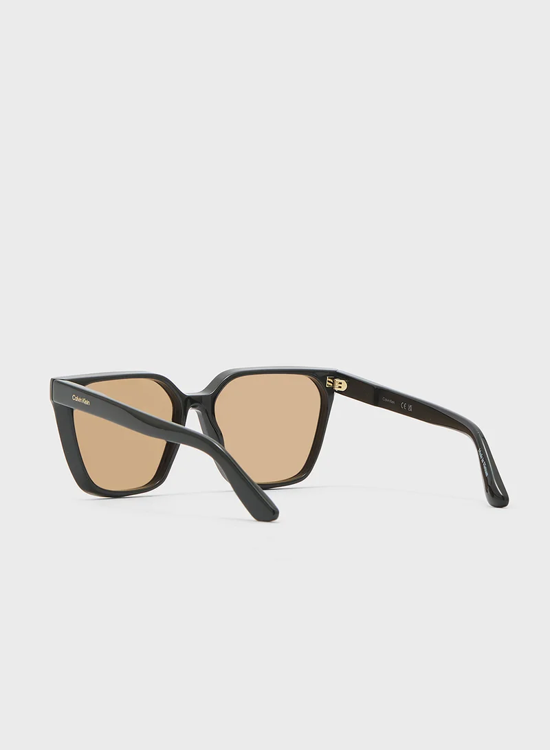 CALVIN KLEIN Modified Rectangle Sunglasses