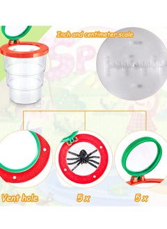 KASTWAVE 2 PCS Magnifying Insect Box Insert Bug Viewer Bug Magnifier Container Critter Insect Cage Bug Jar for Kids Children Science Nature Exploration Tool  - Image 3