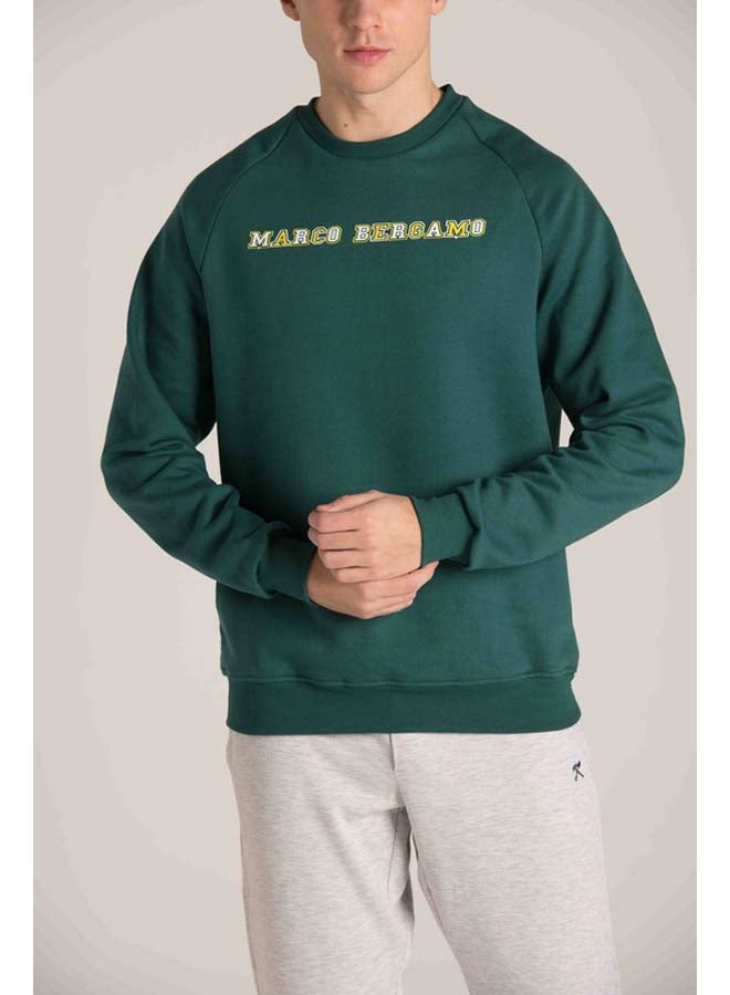 Marco Bergamo R Neck Printed Sweatshirt - Image 2