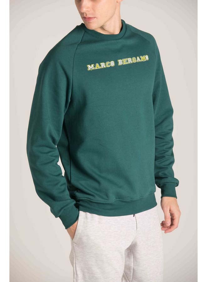 Marco Bergamo R Neck Printed Sweatshirt - Image 3