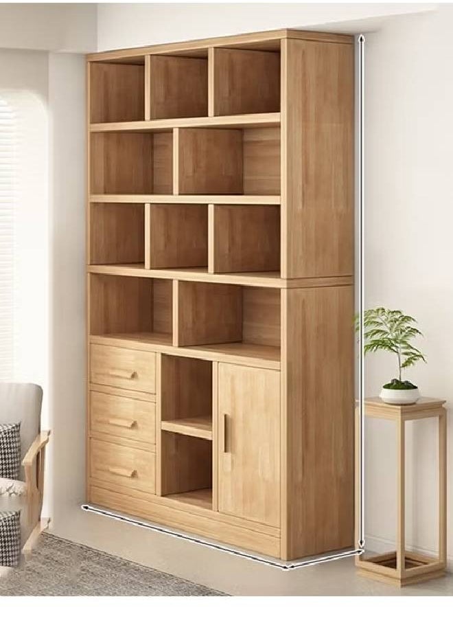Multi-Layer Storage Bookshelf Rack Stylish Living Room Home Storage & Display Cabinet