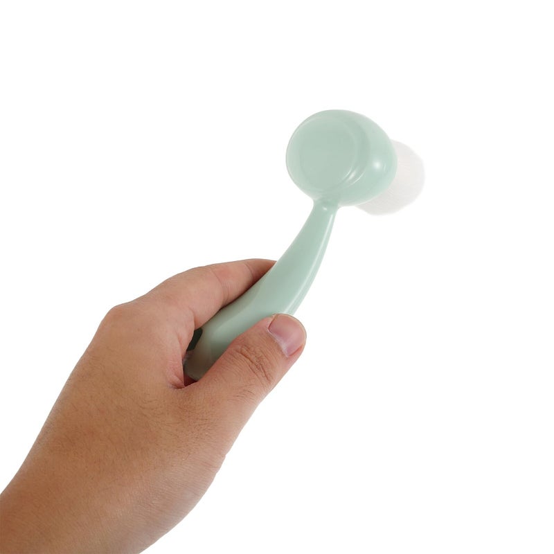 Soft Facial Cleansing Brush Manual Exfoliator for Blackhead Removal and Deep Skin Cleansing Makeup Remover - Image 4
