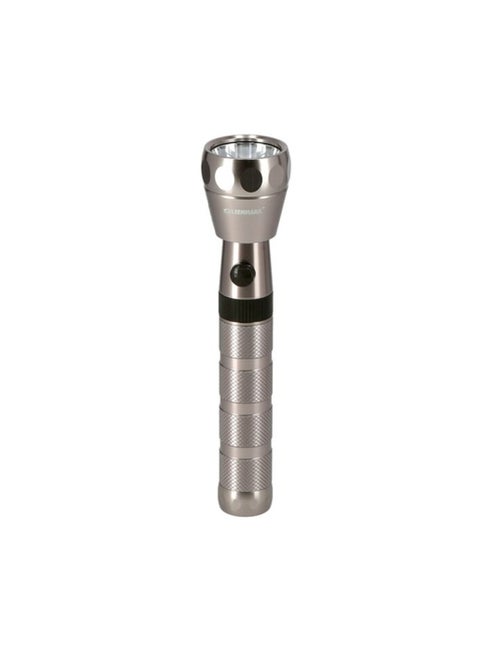 Olsenmark - OMFL2746 Rechargeable LED Flashlight - Super Bright CREE-XPE LED Torch Light - Built-in 3000mAh Battery, 2500 Distance Range