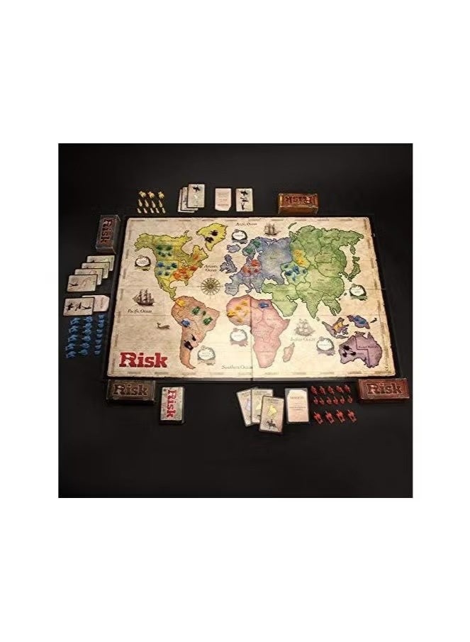 Risk Board Game, The Game of Strategic Conquest, Ages 10+, Classic World Domination Strategy Game - Image 2