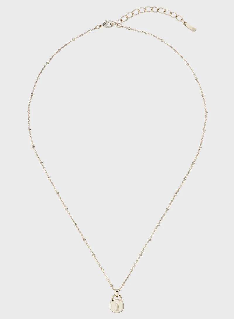 Ted Baker Pascina Mini Padlock Pendant Necklace