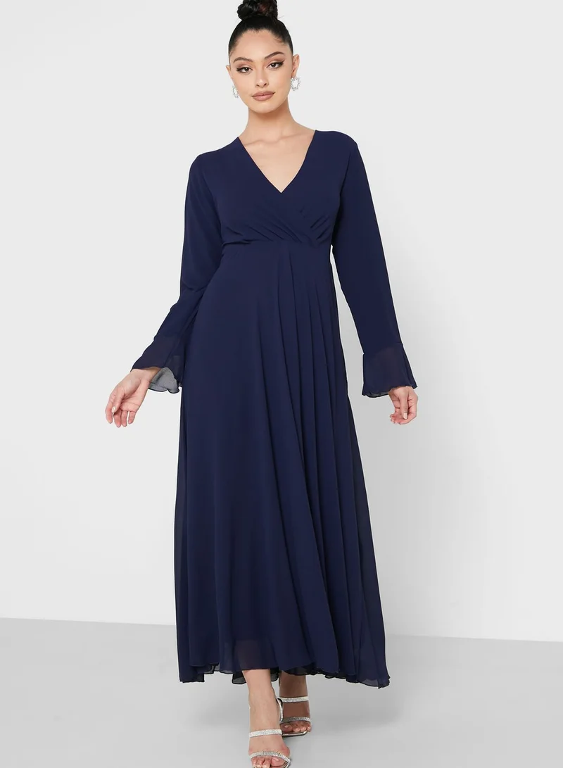 Khizana A-Line Chiffon Dress