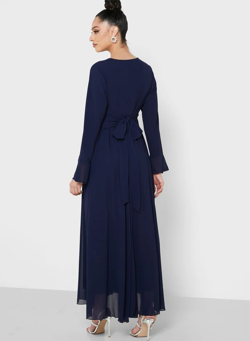 Khizana A-Line Chiffon Dress