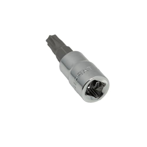 Taparia 1/4" Square Drive Torx Socket Bit Set (AT 25,30,40)-Precision Star Bits CNC Machined-Compatible Ratchets, Wrenches, Power Tools-S2 Steel Tips-Automotive Repair Tools for Garages, DIY - Image 4