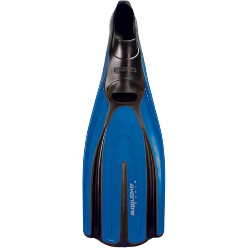 Mares Unisex Adults Avanti TRE Diving Fins - Medium-Sized Durable Flippers with Closed Orthopedic Foot Pocket for Snorkelling & Recreational Diving in Warm Water, Blue, 38 - Image 1