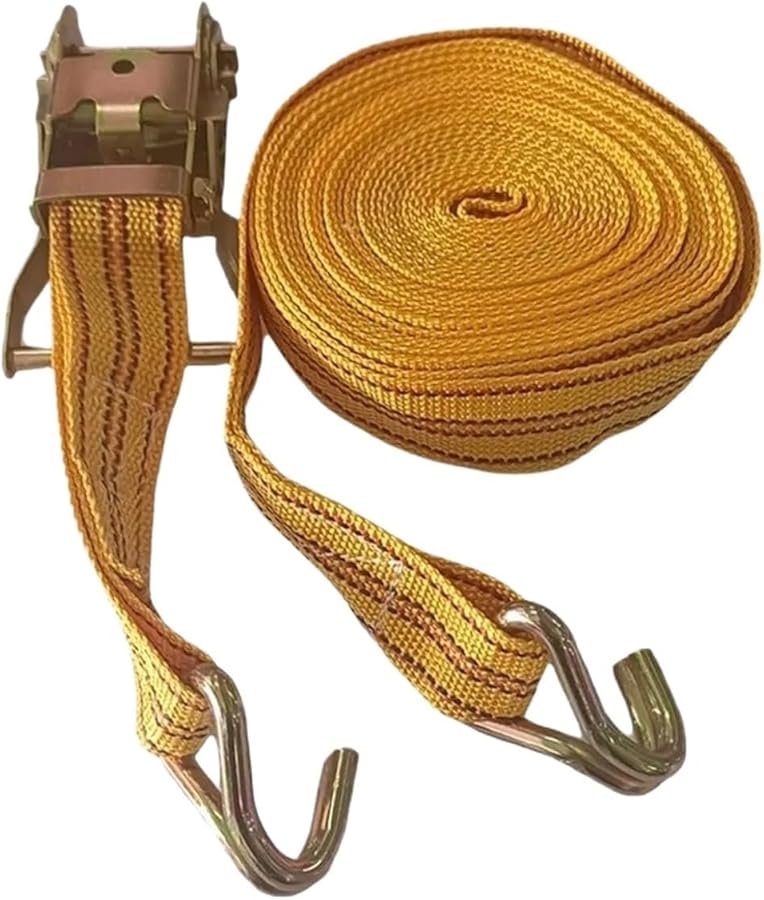 Ratchet Straps 3 Meter Heavy Duty Lorry Lashing Handy Car Strapping Belt Tensioner - Image 3