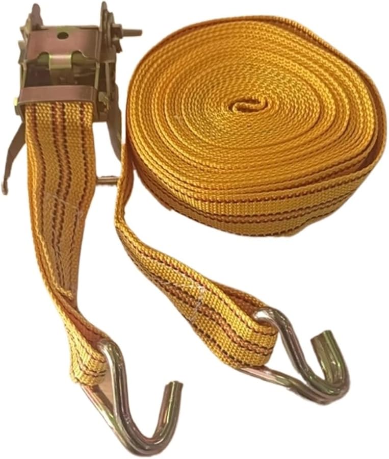 Ratchet Straps 3 Meter Heavy Duty Lorry Lashing Handy Car Strapping Belt Tensioner - Image 4