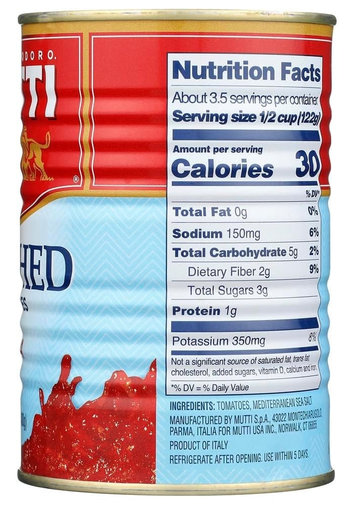 Mutti Crushed Tomatoes Polpa - 400g Can of Authentic Italian Tomato Puree - Image 2