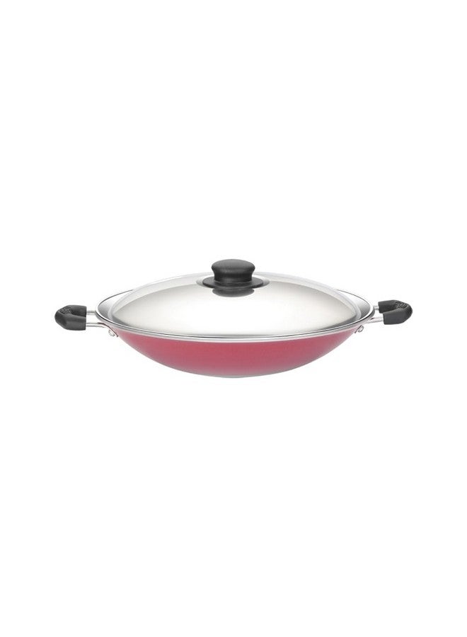PREMIER Aluminium Non-Stick Cookware - Appam Pan Supreme 22 cm (Colour May Vary)
