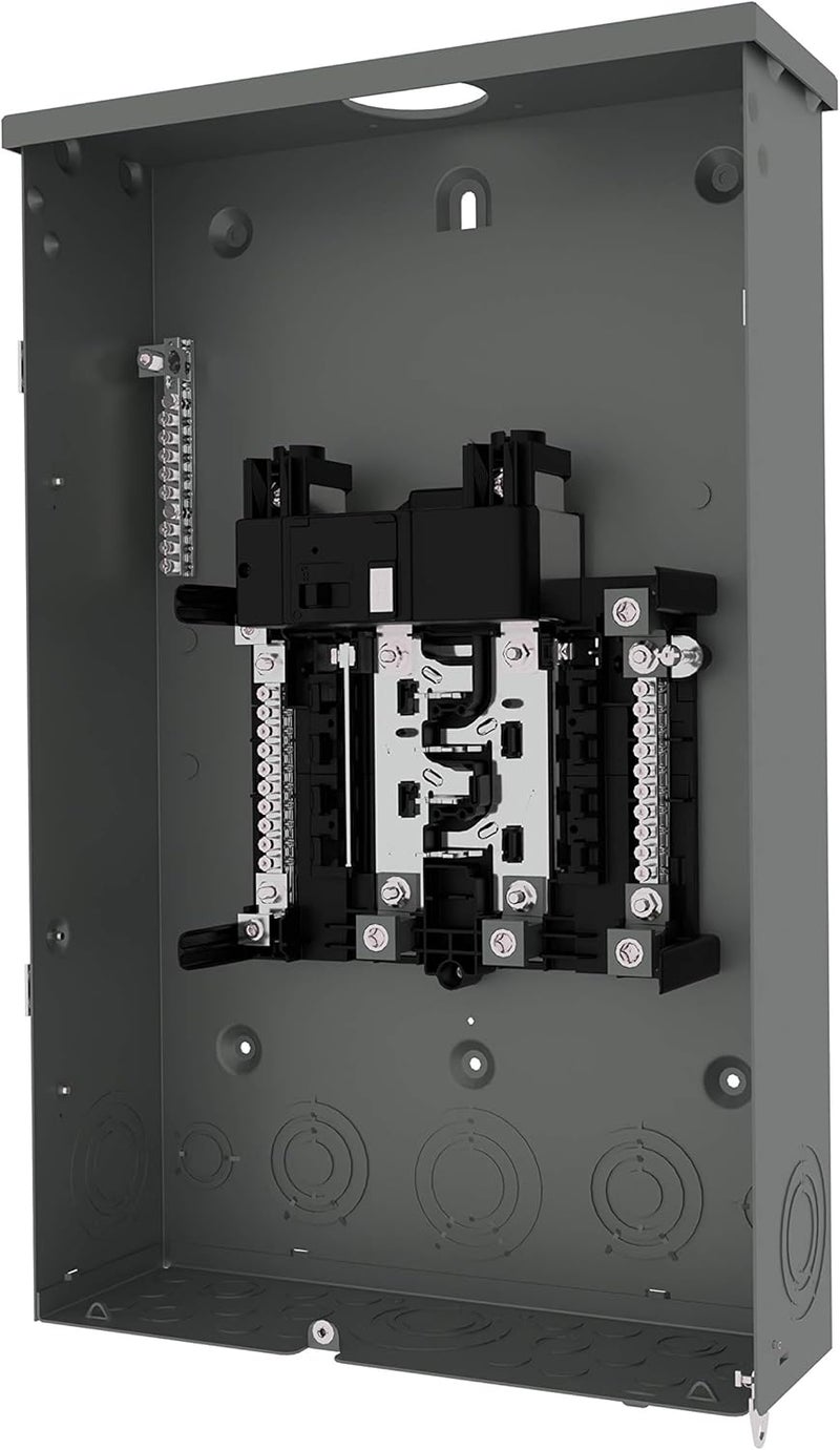 SIEMENS لوحة توصيل خارجية PN Series 200 أمبير 8 مساحة 16 دائرة مع قاطع رئيسي موصل على الحياد مع قضيب نحاسي - Image 1
