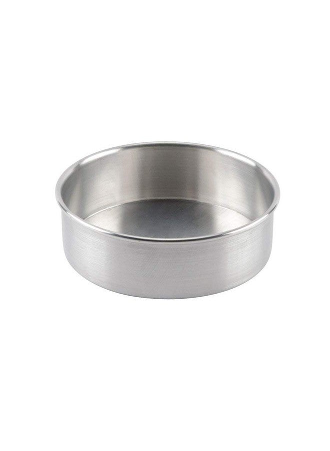 Eabir Aluminium Mould Microwave Oven Safe Non-Stick Cake Pan (Cake Size 1kg, 8 Inch)
