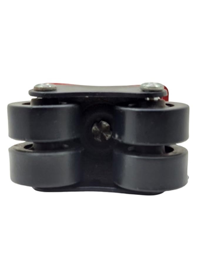 THOISEWELT THOISEWELT 4 Wheel Swivel Caster Wheel For Heavy Duty Revolving Moving 300kg Loding Capacity 2 Inche Wheel Size Sofa Trolly Bed Table Caster Wheel 4 Pieces  - Image 3