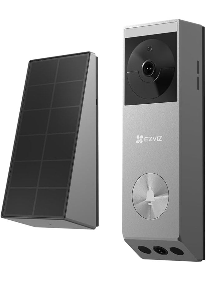 إيزفيز جرس باب لاسلكي بعدسة مزدوجة مع لوحة شمسية من اي زد في (EP3X) - Image 1