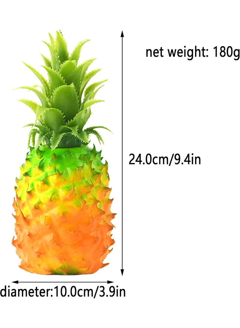 Artificial Plastic Pineapple Decoration, Fake Fruit for Display & Photo Props - Image 3