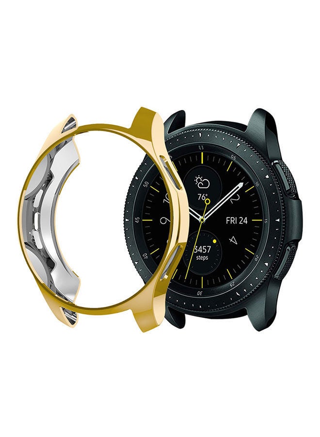 NIBEMINENT Protective Cover For Samsung Galaxy Smartwatch 46Mm Plating Gold - Image 1